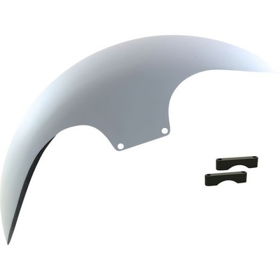 Cafe Front Fender - 19'' - Black Spacers for Harley-Davidson CAFE-19-13E-B-C