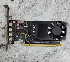 Lenovo NVIDIA Quadro P1000 919987-001 Graphics Card PCIe 4GB GDDR5 4 Mini DP