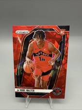 2024 Jakobe Walter Panini Prizm NBA Red Ice Prizm #223