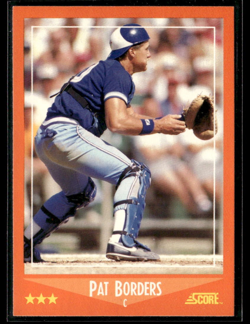 1988 Score Rookie & Traded #99T Pat Borders