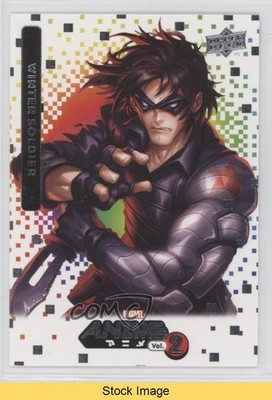 2023 Upper Deck Marvel Anime Vol 2 Color Spiral Winter Soldier #96 READ e0y