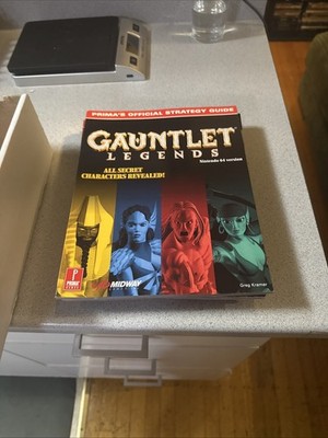 Prima's Official Strategy Guide Gauntlet Legends Prima N64 Nintendo EXCELLENT