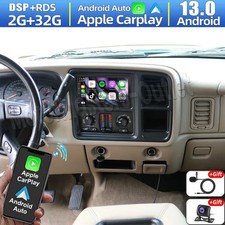 7 Android 13 Carplay For Chevy Silverado 1500 2003-2006 Car Stereo Radio Gps