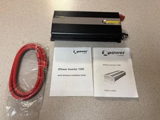 Xantrex X-Power 1500 W 12 V Inverter (813-1500-00). NEW UNUSED.