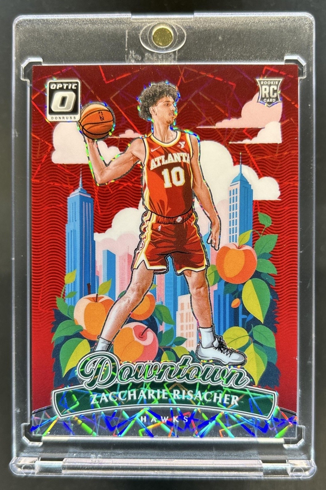 Zaccharie Risacher 2024 Optic #17 Downtown /(SSP) Price Guide