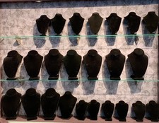 Necklace Jewelry Display Bust - Black Velvet