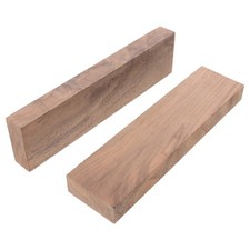 2 Pcs Walnut Carving Material Wood Sheets for Crafts Unfinished Hardwood Boards