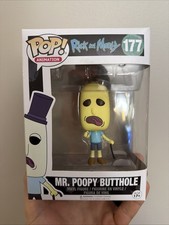 Funko Pop Animation Rick and Morty Mr. Poopy Butthole 177 Vinyl Figure Cartoon