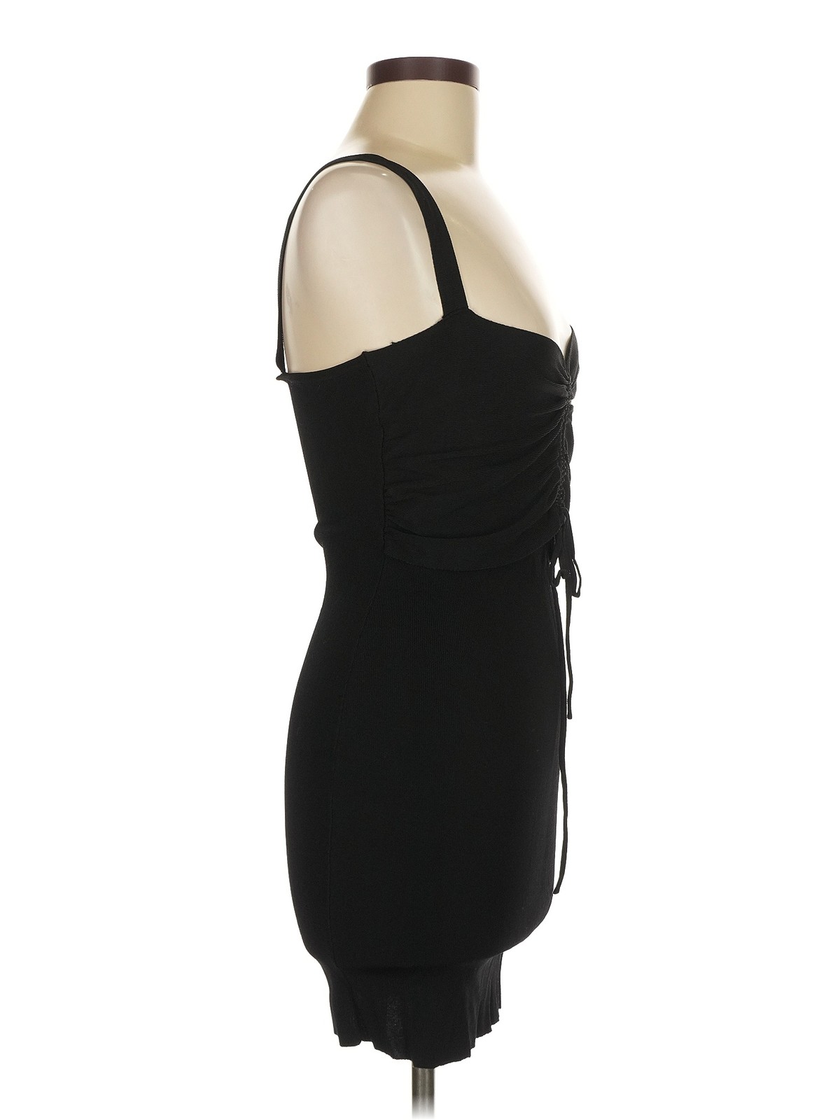Zara Women Black Cocktail Dress M thumbnail 3