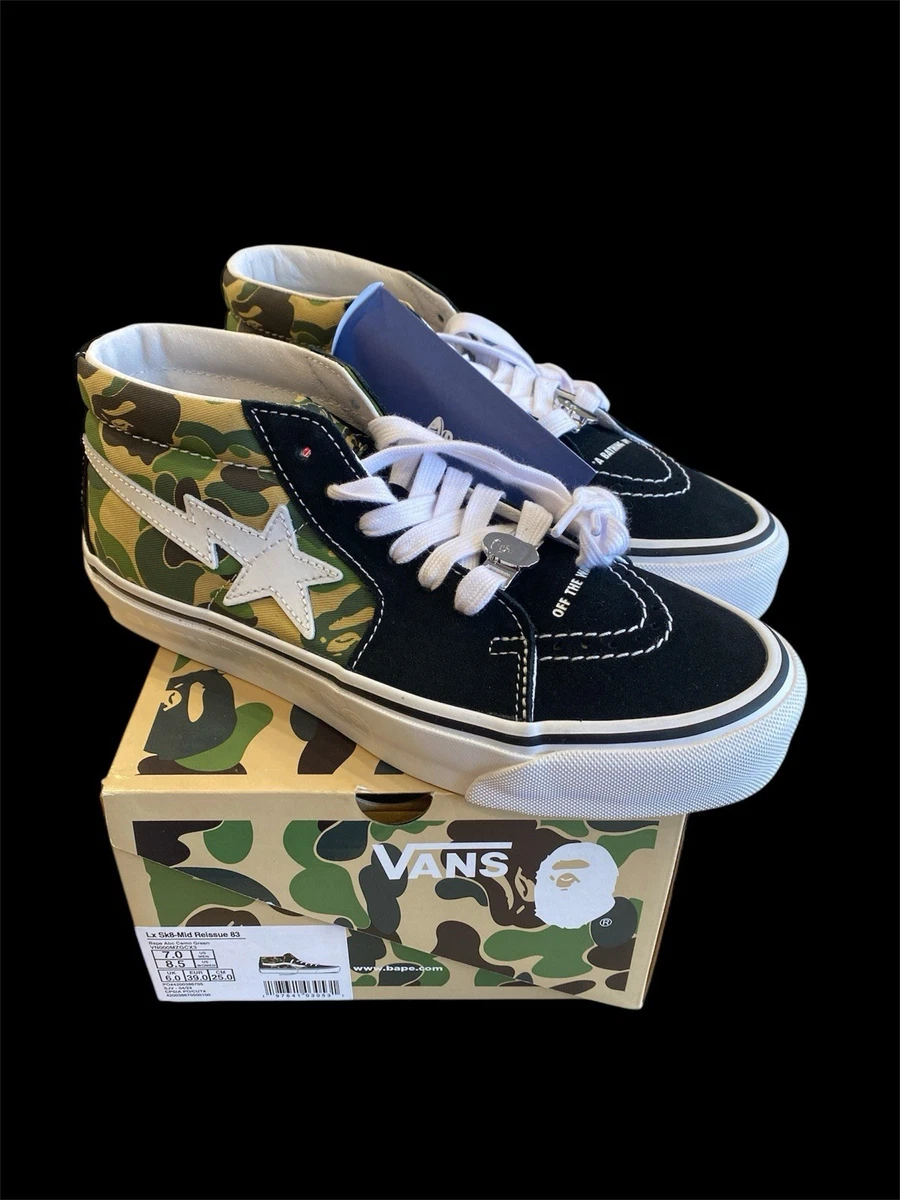 BAPE x Vans Sk8- 83 Mid ABC Camo for sale | eBay