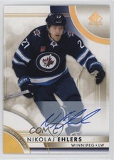 2024 SP Authentic 2023-24 Base Update 2024-25 Limited Nikolaj Ehlers Auto 1bi3