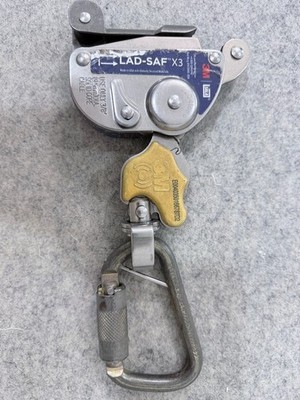 3M DBI-SALA LAD-SAF X3 Vertical Ladder Safety Cable Fall Arrest Device