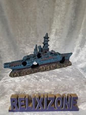 Sunken Ship Aquarium Ornament Fish Tank Decoration Wreck Nautical Decor