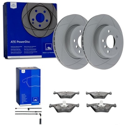 ATE PowerDisc BREMSSCHEIBEN 325mm + BELÄGE VORNE passend für BMW X3 E83