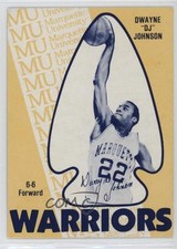1982-83 Lite Beer Marquette Warriors DJ Johnson 0q3