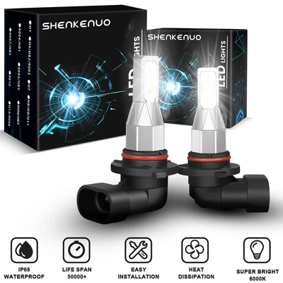For Honda Civic 2006-2012 2013 2014 2015 9006 LED Headlight Low Beam Bulbs White - image 1 of 4