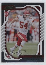 2022 Panini Absolute Rookies Green Leo Chenal #183 xw1