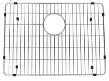 19" x 14" Stainless Steel Sink Grids for Bottom of Kitchen Sink with Rear Drain