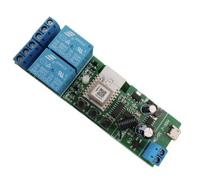 2 Channel 5V 12V ZigBee Smart Relay Switch,Adjustable Self Lock and... Fast Ship