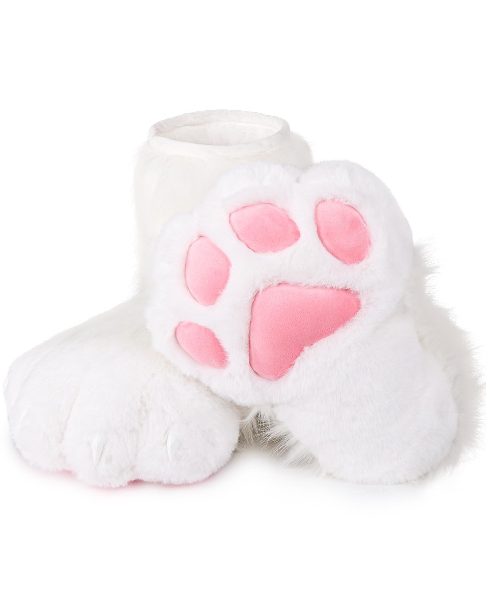 ZFKJERS Cosplay Animal Cat Plastic Claws for Fursuit Feet Paw