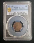 1914-D 1c. Lincoln Wheat Cent PCGS Very Good Details Environmental Damage