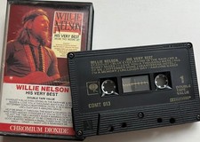 Willie Nelson - His Very Best Cassette Tape VG C40