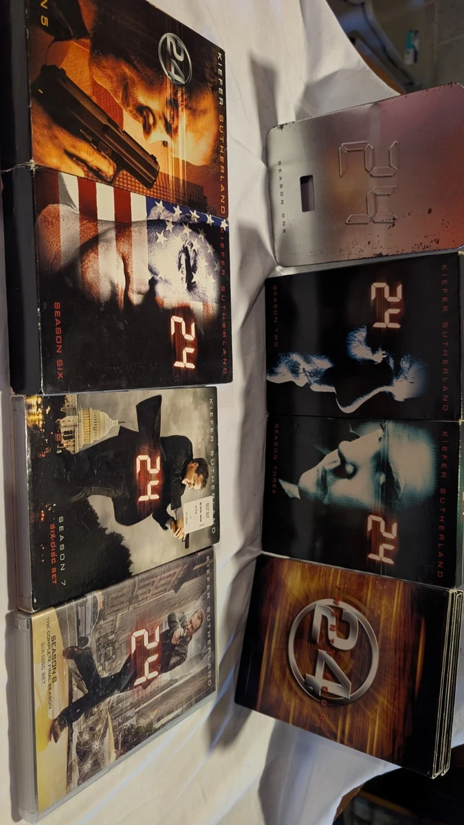 Box Set 24 (2001 TV series) Movie/TV Title DVDs & Blu-ray Discs