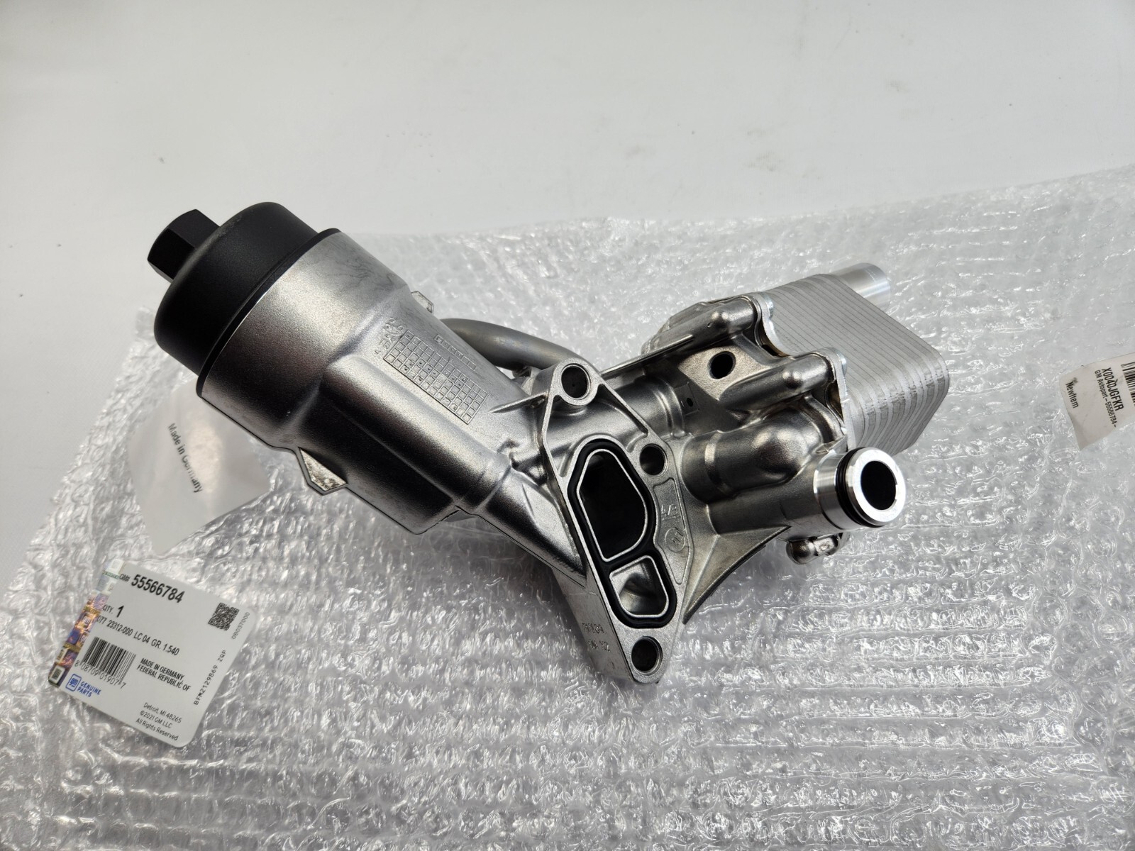 GM 55566784 Engine Oil Cooler and Oil Filter Assembly ACDelco 