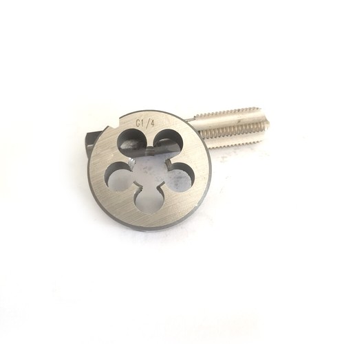 Left thread tap and die set PIPE thread taps round dies G1/8 G1/4 G3/8 G1/2 G3/4 - Picture 3 of 5