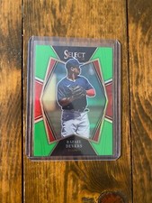 2022 Panini Select Rafael Devers Neon Green Parallel 44/99 Boston Red Sox