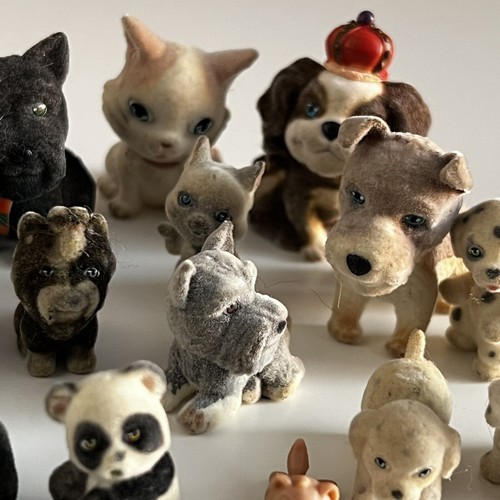 Vintage Puppy In My Pocket Figures Bundle Job Lot Flocked Kitty Ocean Jungle MEG - Picture 9 of 18