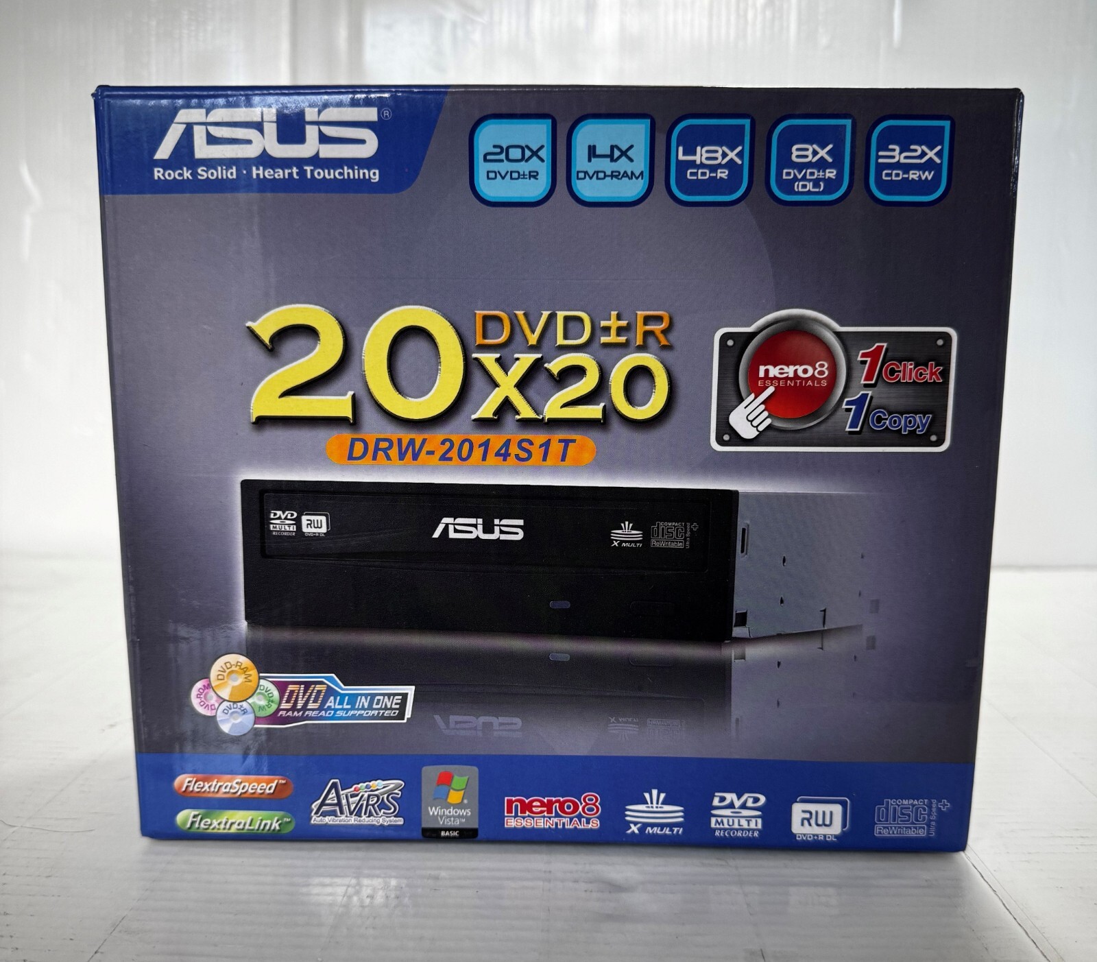 Graveur de DVD ASUS contre la perte de données pour sécuriser vos fichiers sur PC