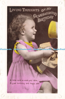 R603382 Loving Thoughts on My Granddaughter Birthday RP 1933