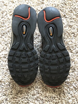 Nike Air Max 97 Plus Black Engine Orange Rise AH8144-002 Sz 8.5 Size 8.5 - Nike Air Max 97 Plus Shock Orange (AH8144-002) | eBay main image 3