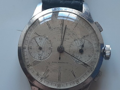 CRONOGRAFO ANNI 40 TH PICARD e FILS, landeron 39 ruota a colonne | eBay