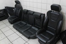 schwarze Lederausstattung Leder Recaro Audi A4 S4 RS4 B6 B7 Bucket Seats