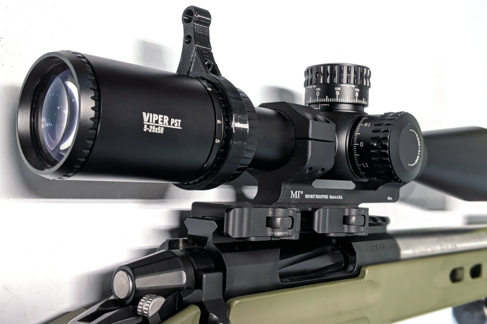 EGW Picatinny Rail Scope Mount For Savage Mark II (1 3/8" Ejection Port) - 0 MOA, Model 41500 4 thumbnail image