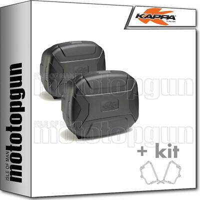 KAPPA SIDE SUITCASES KVC35N K'VECTOR MONOKEY BENELLI TRK 502 TRK502 2019 19