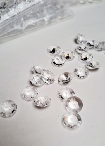Restposten 1000 x Diamanten, Streudeko, klar, Kristalle, Weihnachten, basteln - Bild 2 von 2