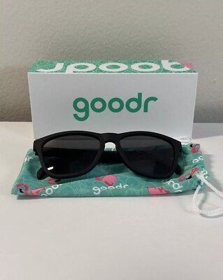 NEW GOODR POLARIZED SUNGLASSES - A UNICORN'S CALAMITY UNISEX ACTIVEWEAR BLACK