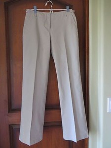 sz trousers kaki flare worn ann taylor pants times dress