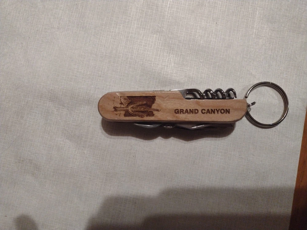Multi Tool Pocket Knife Engraved  Grand Canyon. H75