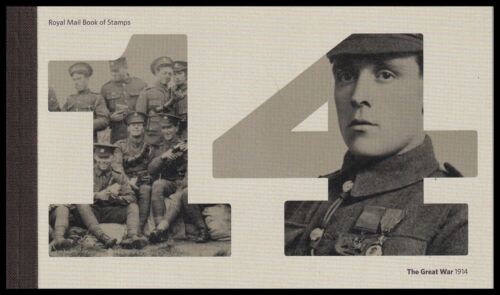 2014 Wielka Brytania Stulecie I wojny światowej DY11 Prestiżowa broszura kompletna - Zdjęcie 1 z 2