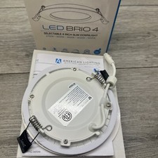 American Lighting BRD4-5CCT-RD - American Lighting Brio 4" LED Canless Downlight