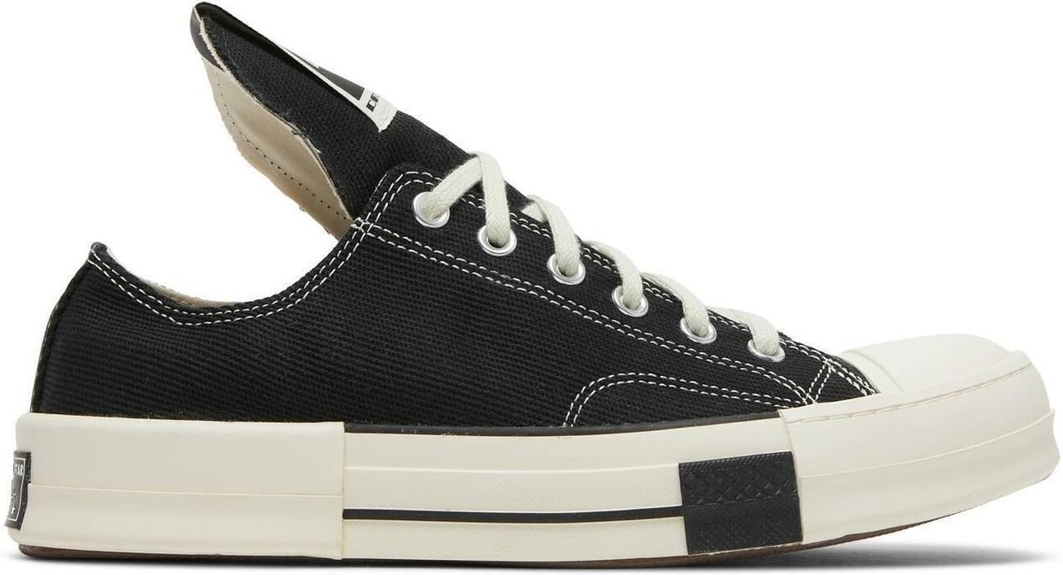 Converse Rick Owens x DRKSHDW DRKSTAR Chuck 70 Low Black | eBay