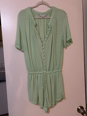 Green Sabo Skirt Romper 