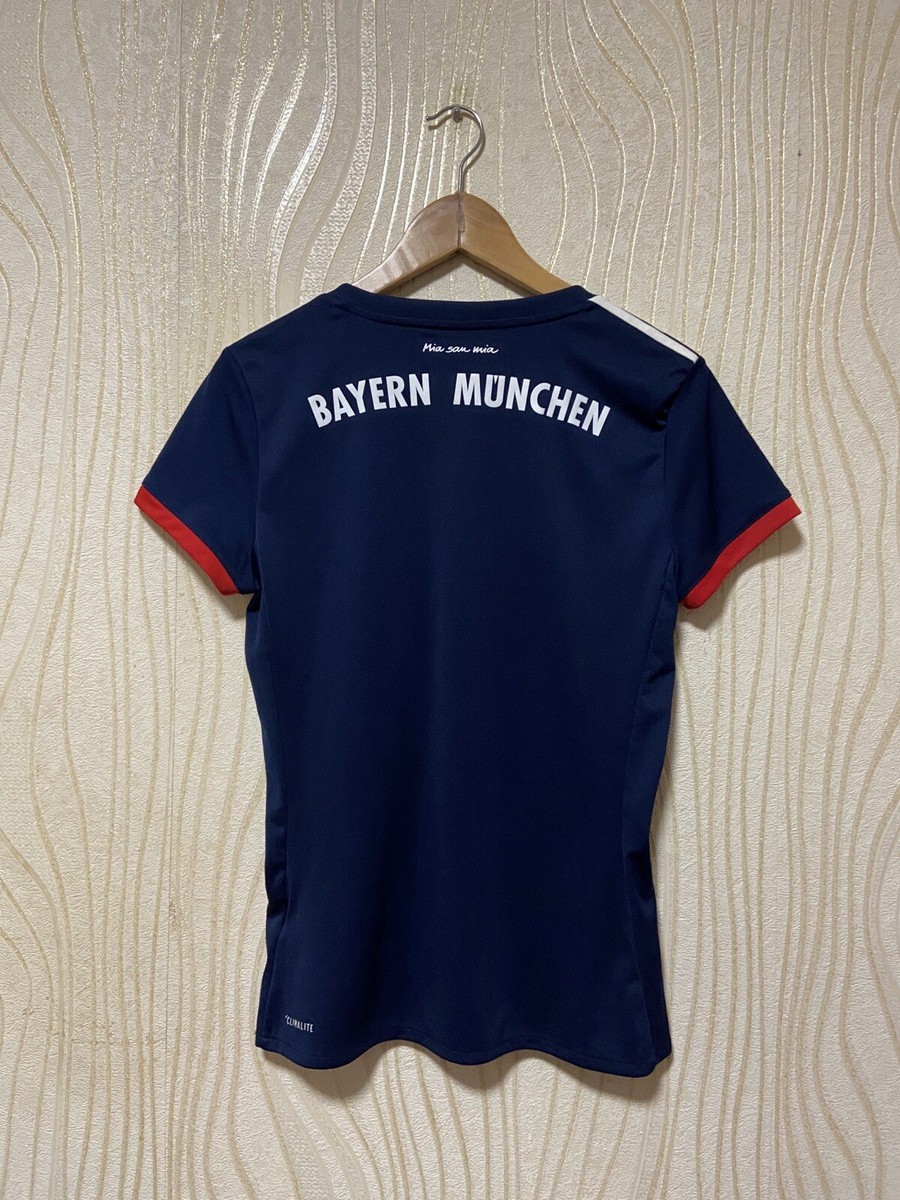 BAYERN MÜNICH 2017 2018 AWAY FOOTBALL SHIRT SOCCER JERSEY ADIDAS