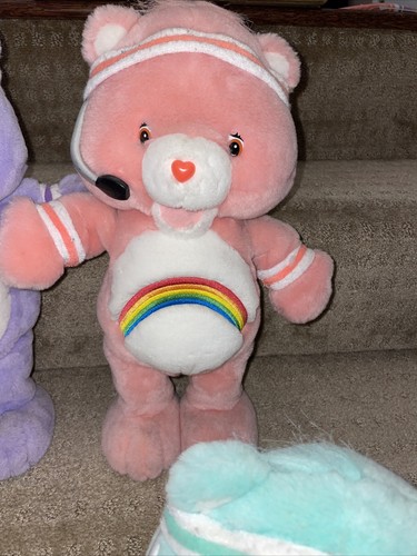 Care Bear Wish Cheer Funshine & Harmony Lot 4 2004 Sings Dances Exercise-Works - Picture 3 of 8