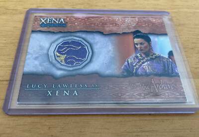 Xena Kriegerprinzessin C7 Lucy Lawless als Xena Kostüm Verfolgungsjagdkarte Rittenhouse