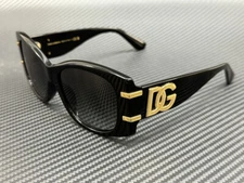DOLCE & GABBANA DG4501 501 8G Black Grey Gradient Women's 54 mm Sunglasses